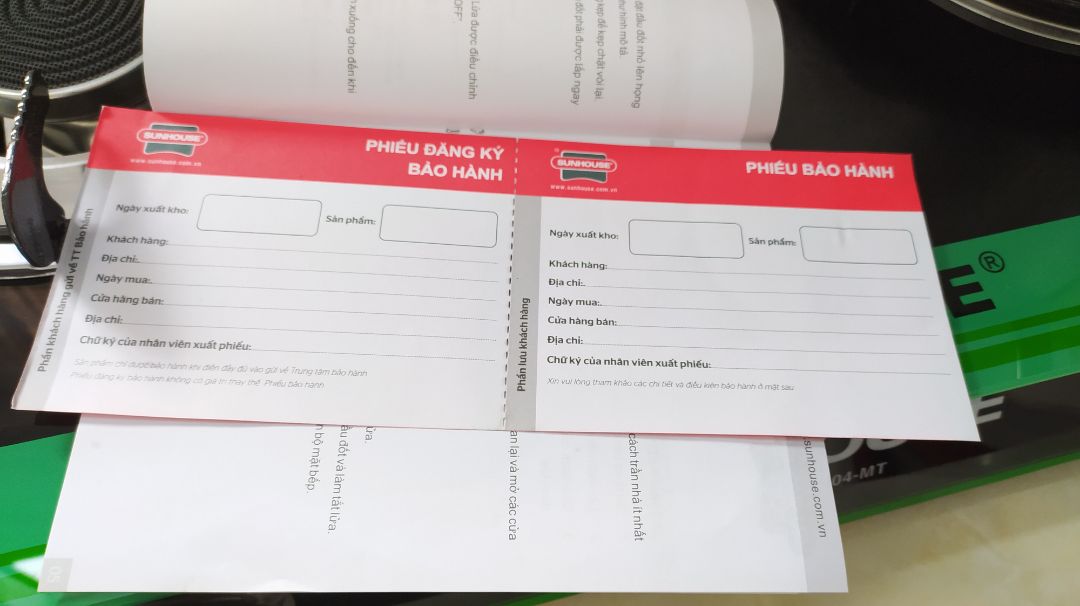 Hàng giao quá chậm, mất của tuần mới nhận đc.
đường ống gas bị lỗi, rất dễ đứt dây gas, phải kiếm thợ bẻ lại, van bật cứng, mỗi lần sử dụng phải bật 2-3 lần mới cháy. lửa cũng khá dễ tắt. Mà hình như cũng k có bảo hành vì trong giấy k có ghi gì cả
phải dùng thêm thời gian mới biết điểm tốt nào nữa. Hàng giao quá chậm, mất của tuần mới nhận đc.
đường ống gas bị lỗi, rất dễ đứt dây gas, phải kiếm thợ bẻ lại, van bật cứng, mỗi lần sử dụng phải bật 2-3 lần mới cháy. lửa cũng khá dễ tắt. Mà hình như cũng k có bảo hành vì trong giấy k có ghi gì cả
phải dùng thêm thời gian mới biết điểm tốt nào nữa.