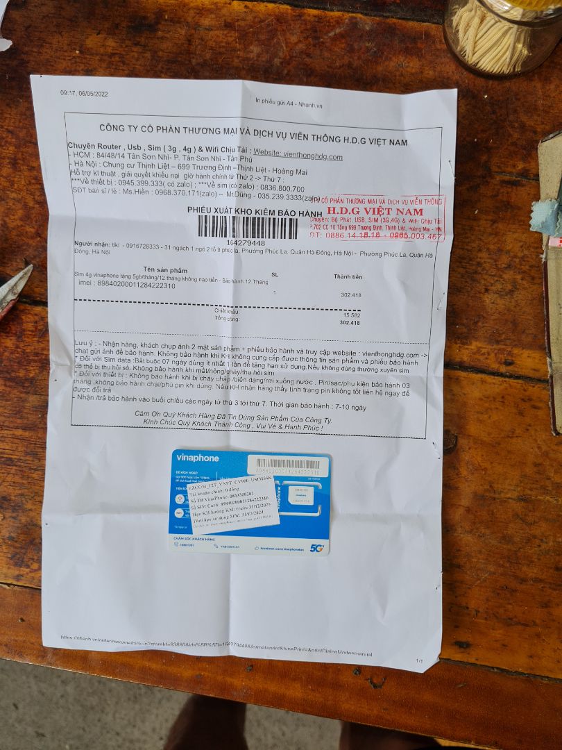 kích hoạt được luôn , sử dụng tốt chỉ lo là có đủ 12 tháng không