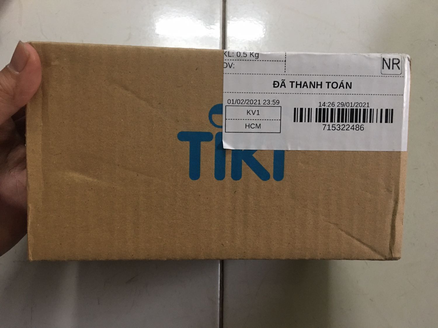 Tiki lúc nào cũng đống gói đẹp và gọn gàng ! Sản phẩm date  đến 1/3/2022 ! Sẽ ủng hộ tiếp tục
