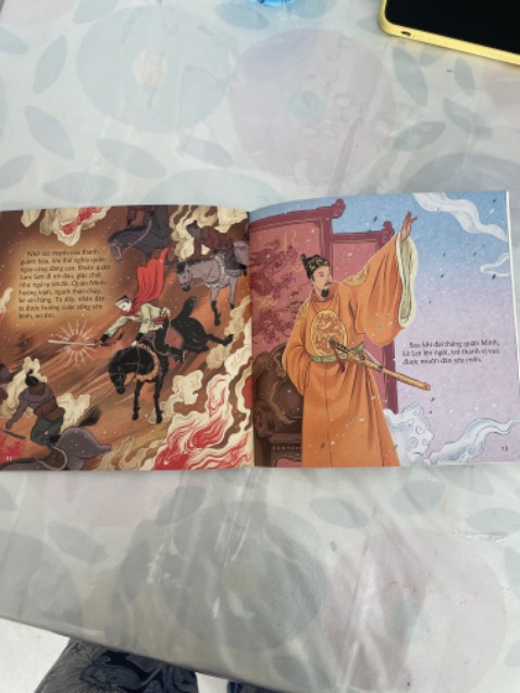 hình ảnh vẽ quá đẹp, tuy nhiên nội dung còn chưa tốt lắm, rút gọn nhiều