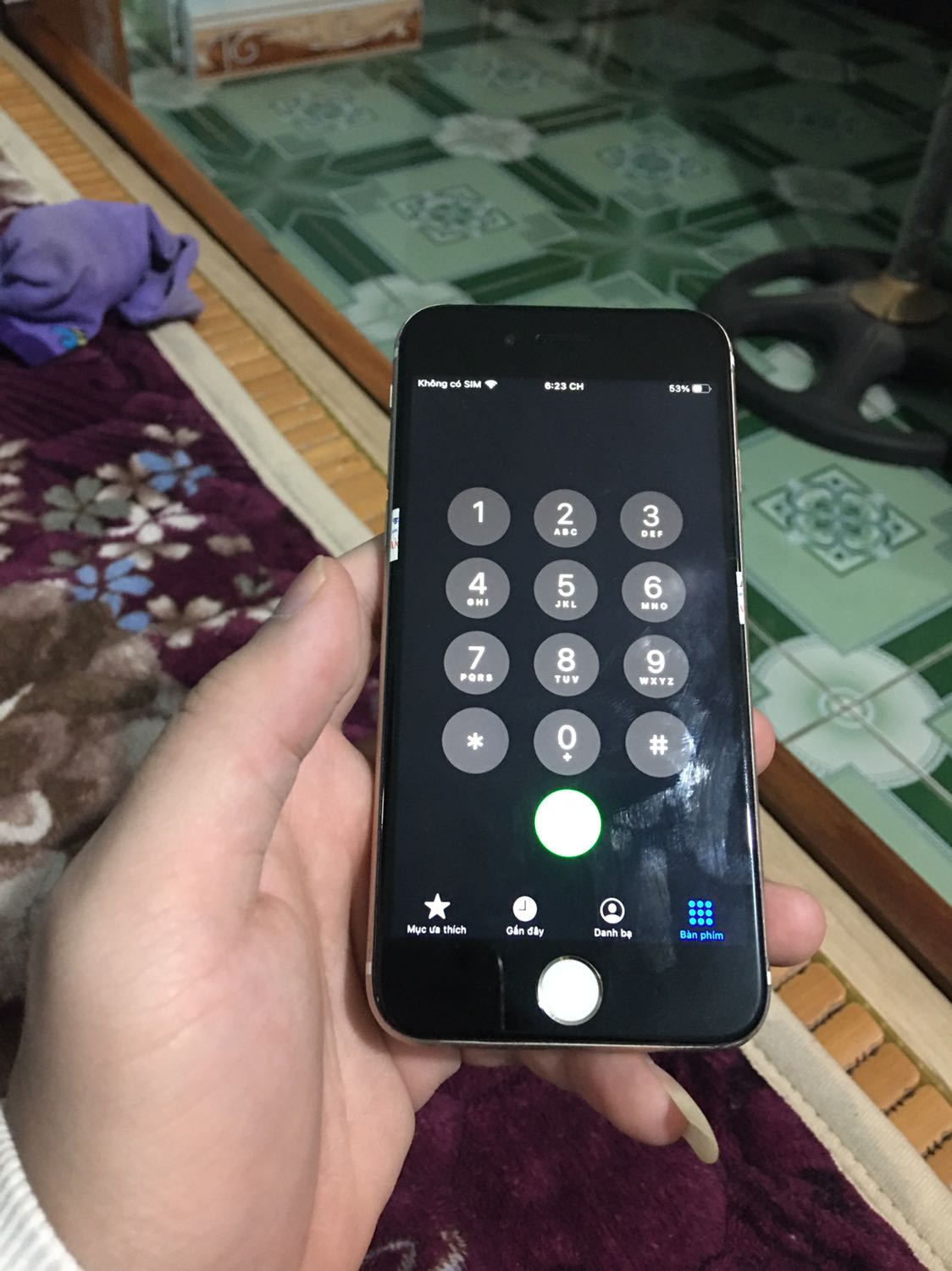 K rõ là mình đặt màn trắng shop giao màn đen hay mk đặt đen nữa nhưng thấy shop có cho đổi là cũng khá ok r màn linh kiện k phải zin nhá nhưng sd khá ok