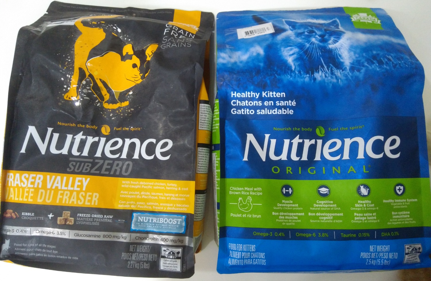 Hàng giao chất lượng, đóng gói cẩn thận, còn mới. Sản phẩm thức ăn hạt Nutrience cho m,èo con cũng được thế giới đánh giá khá. 
Bao 2.5kg giá 600k, tính ra 240k/kg cũng là đắt nhưng chất lượng. 
Bao có khóa zip nên không lo mở ra để lâu hỏng đồ ăn.