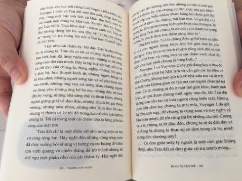 Một cuốn sách hay truyền cảm hứng về một lối sống đẹp, văn minh và sâu sắc điều mà người Việt hiện nay đang thiếu trầm trọng. Những ai có cùng giá trị cốt lõi với tác giả nhưng còn chưa tự tin hoặc hoài nghi bản thân thì có thể xem đây là cuốn sách khẳng định lại những giá trị đó cũng như là một minh chứng cho thấy với những giá trị đó ta hoàn toàn có thể vươn lên có một cuộc sống hạnh phúc trong cuộc sống này. Một cuốn sách mà mọi người rất nên đọc.