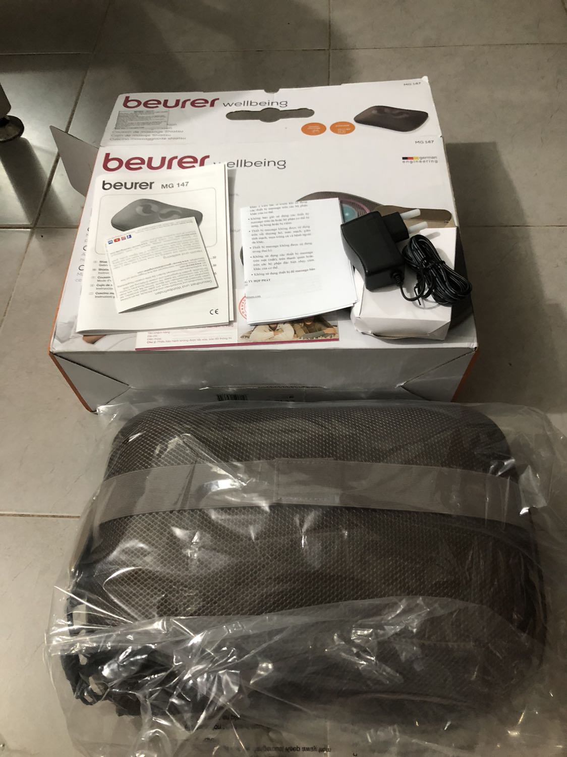 Bên tiki đóng gói kĩ. Sản phẩm nước ngoài nhưng vẫn có hướng dẫn tiếng việt. Cần lưu ý không sd sản phẩm này cho người bị thoát vị đĩa điệm, chấn thương...