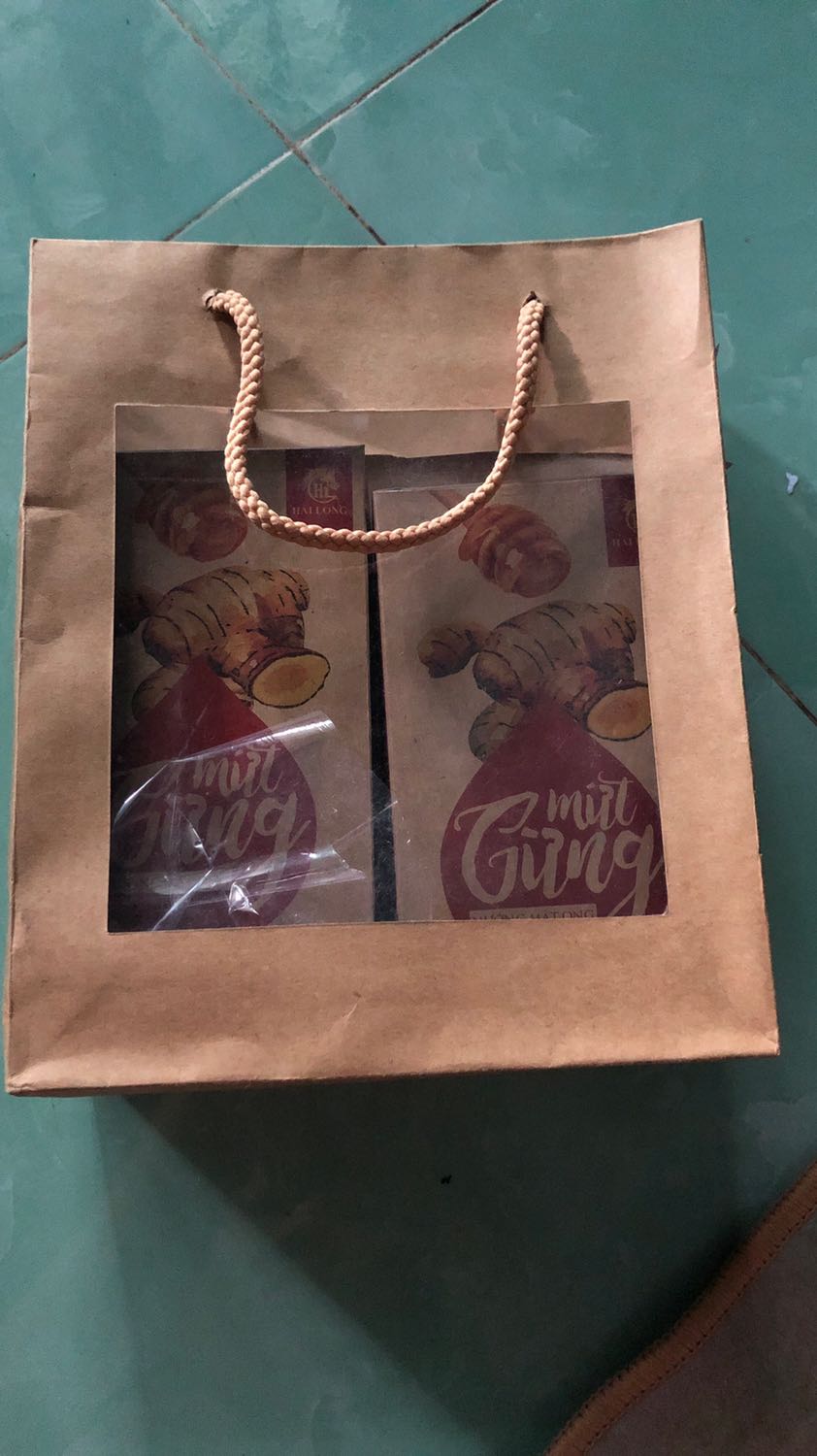 Rất ngon. Bao bì rất bắt mắt, sạch sẽ. 
Gừng rất thơm