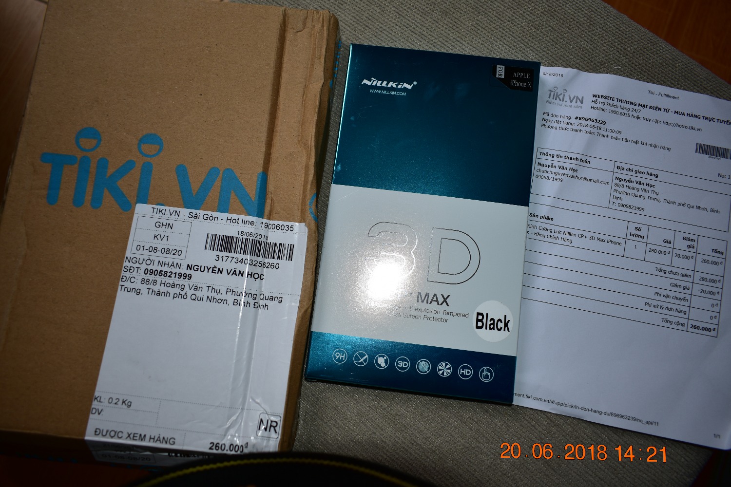 Kính Cường Lực Nillkin CP+ 3D Max iPhone X - Hàng Chính Hãng = tốt nhất dành cho iphone X