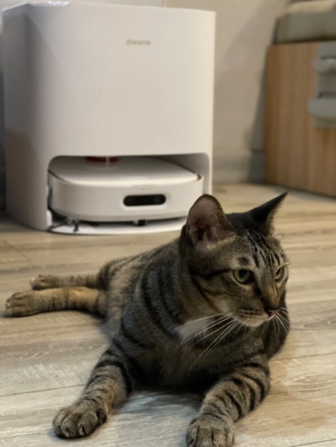 Hút rất sạch, lau rất sạch. Ưng cái tự giặt giẻ đỡ phải tháo giặt thủ công mỗi lần lau. Sau 4-6 lần thì mình tháo ra giặt 1 lần để giẻ thơm tho sạch hơn là được. Thông minh, né vật cản, né được ghế ngẫu nhiên, né vật ngẫu nhiên.