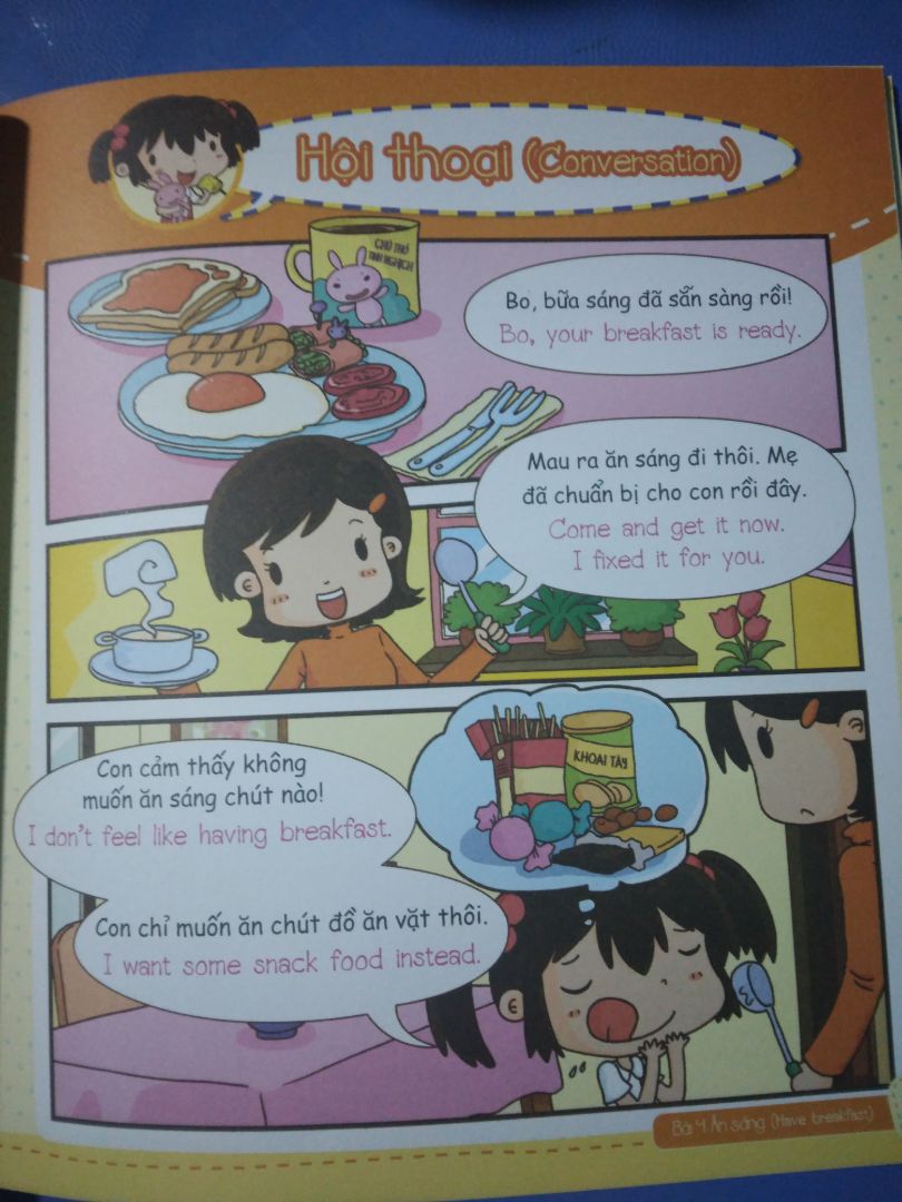 Tiki giao hàng nhanh trước dự kiến. Sách rất hay hình ảnh phong phú có các câu hội thoại hằng ngày giúp bé học tiếng anh giỏi hơn.