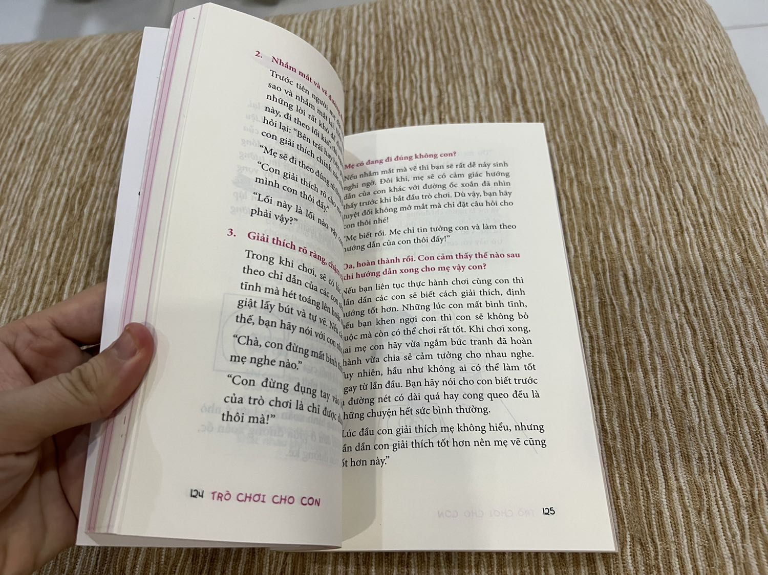 Hy vọng sẽ tổ chức được nhiều trò chơi cho bé ngoài smartphone hay ipad