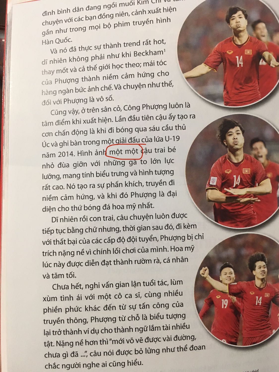 Nội dung sách thì khỏi phải nói rồi nhưng vấn đề biên tập không ổn lắm. Lỗi chính tả, lặp từ, thừa từ, sắp xếp thứ tự các từ lộn ngược.... quá nhiều. Nhưng Tiki chỉ cho up max là 5 ảnh nên mình không up hết lên được. Mình đã khoanh các chỗ lỗi như 1 số ảnh trên. Nếu bỏ qua lỗi biên tập thì đây là 1 cuốn sách đáng mua nếu bạn yêu ĐTQG. Mình mua lúc super sale của Tiki nên thích lắm. Thanks Tiki