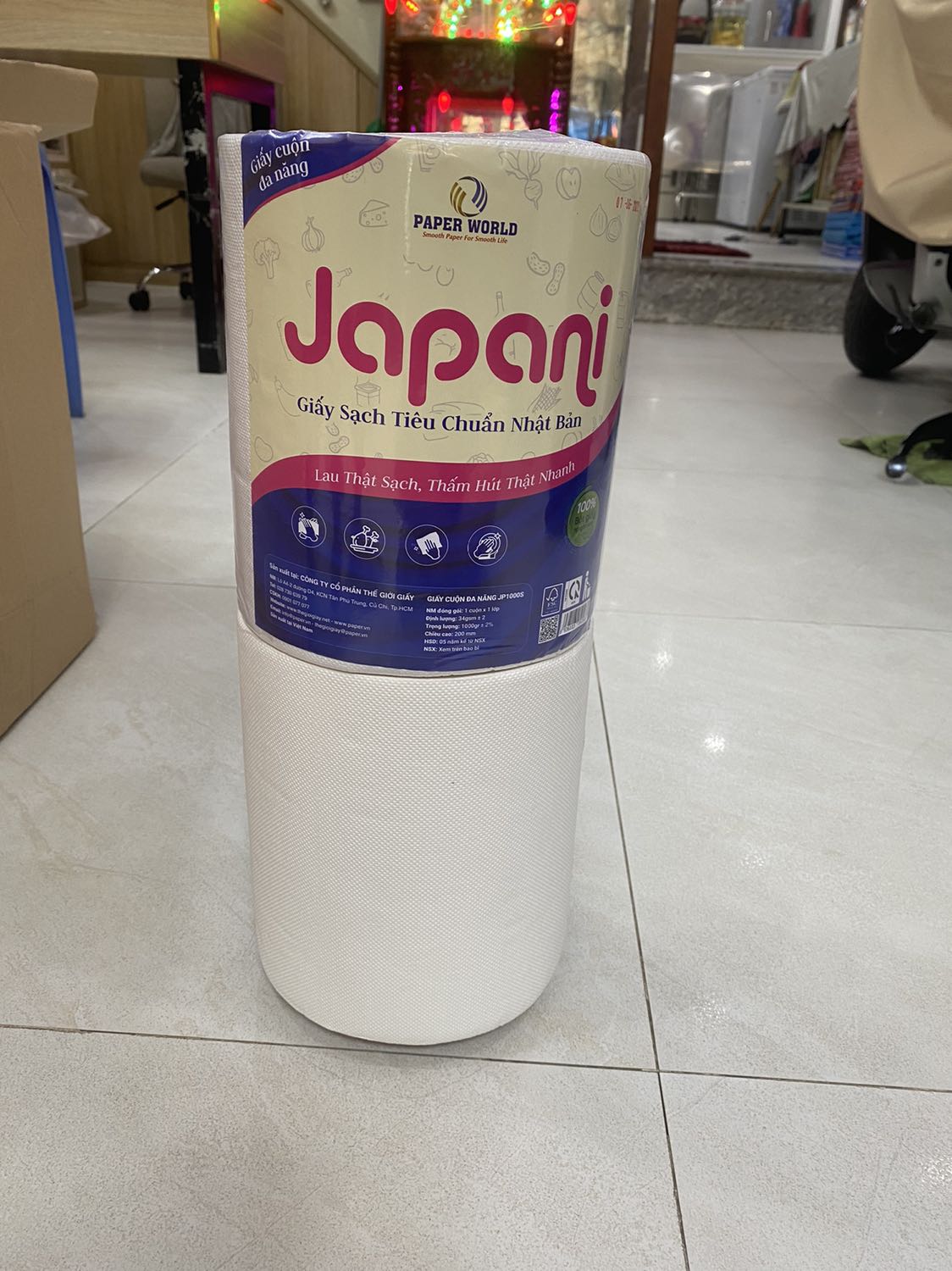 Khăn giấy lau bếp rất tuyệt