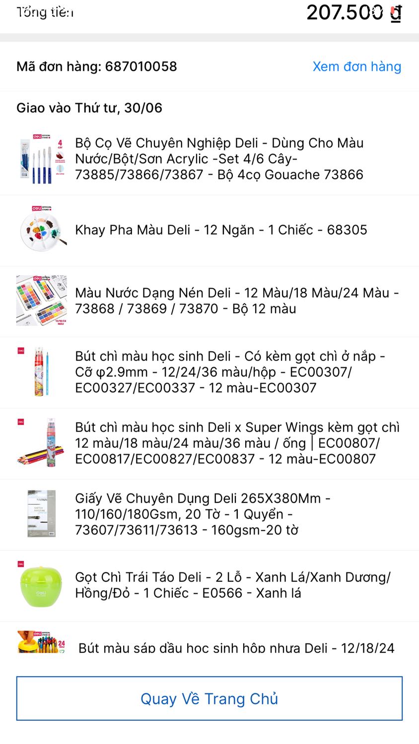 Giao hàng hơi lâu