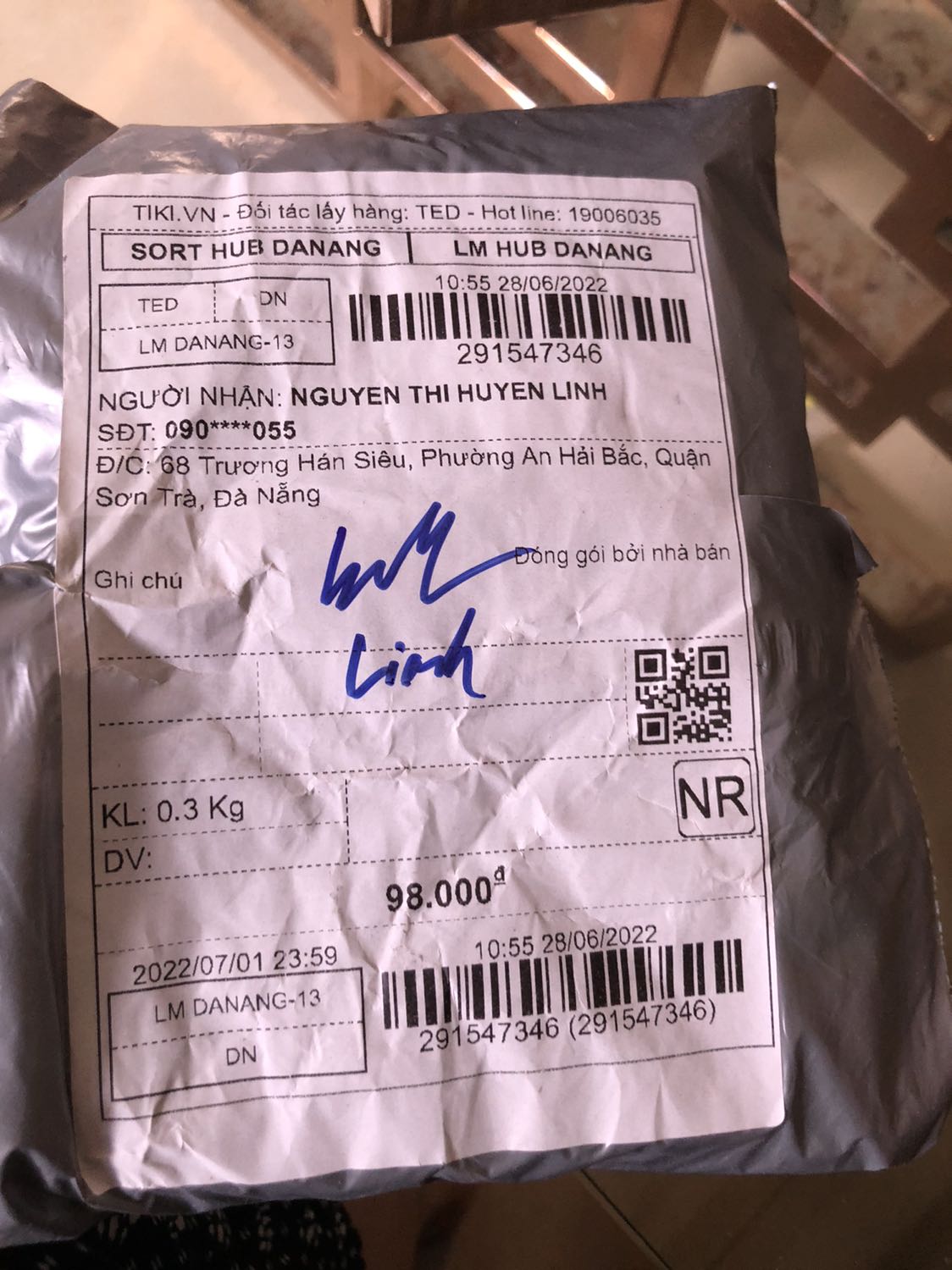 Để giá 84.000đ giao đến tính 98.000đ
Ko hài lòng