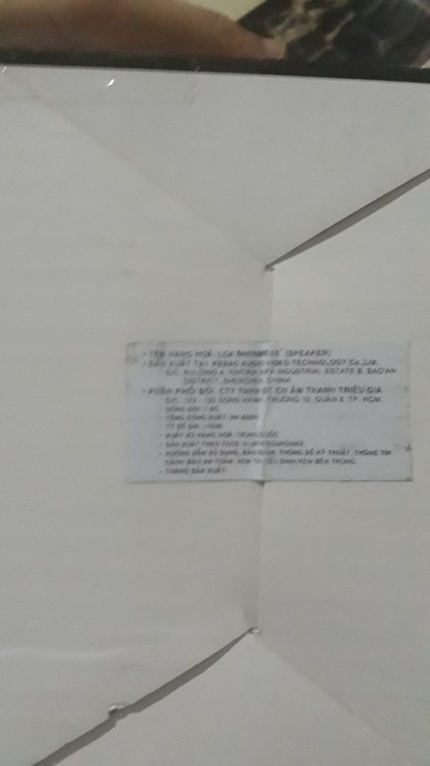 giao hàng nhanh, phục vụ chu đáo, loa nghe rất êm