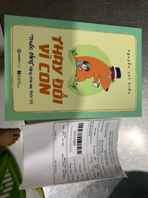 Tôi đặt sách Siêu Tập Trung, khi nhận hàng thì nhận được sách Thay Đổi Vì Con như hình, tôi có nhắn tin nhưng shop chưa phản hồi tin của tôi. Shop vui lòng xem và xử lý. Thanks!