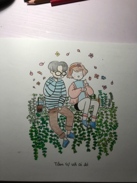 Giúp bản thân giảm stress rất nhiều, những lúc buồn chán thay vì sử dụng đt lướt mxh thì tô màu là một gợi ý rất hay . Màu sắc bạn chọn cũng có thể thể hiện dc tâm trạng của bạn lúc ấy :)))