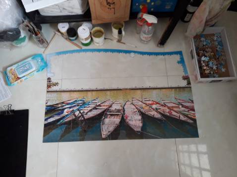 vô cùng hài lòng, đóng gói kĩ và hình in rất đẹp, mảnh ghép dày dặn chắc chắn. trong lúc ghép nhà mik mưa có ướt 1/3 số mảnh ghép nhưng đep phơi khô rồi vẫn xếp được bình thường, thậm chí là ko bong tróc. đây là bộ thứ 2 mua ở Minh Châu rồi chất lượng vẫn tốt nha.