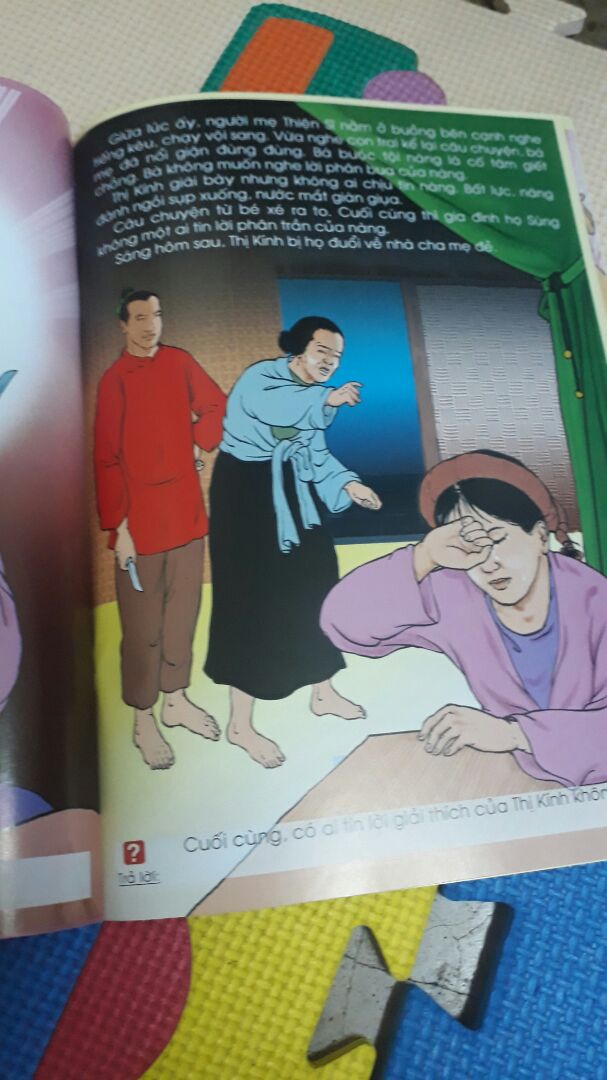 câu chuyện dân gian dành cho trẻ đọc hiểu