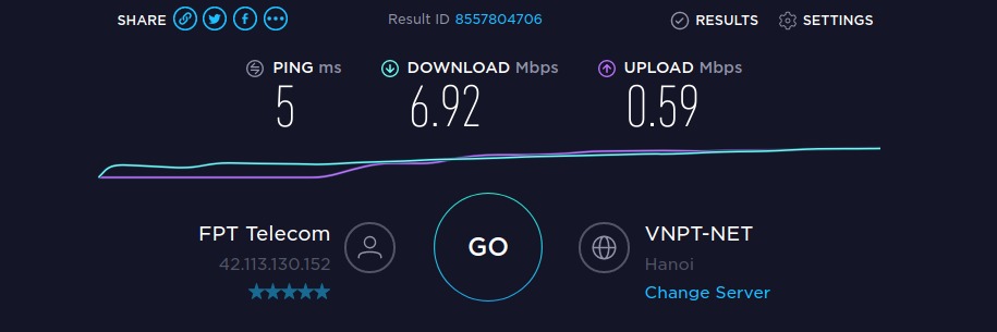 Mình là người làm kỹ thuật cũng có liên quan đến mạng, nên bài review sẽ có các số cụ thể để đánh giá.
Có 2 thông số cần chú ý:
- Link quality, hiểu nôm na là chất lượng đường truyền và càng cao càng tốt.
- Signal level (đơn vị dBm), tức là chất lượng sóng và càng cao càng tốt.
Sản phẩm nhìn chỉ được cái hổ báo, chất lượng thì kém tệ hại, cụ thể:
- Link Quality = 20/70  Signal level = -93 dBm
- Speedtest: ping: 5ms, download 6.92Mbs, upload 0.59Mbs (xem hình đính kèm)
Trước đó mình dùng TL-WN722N, giá rẻ hơn ~100k, mặc dù 1 antena thôi nhưng:
- Link Quality = 42/70  Signal level = -70 dBm
- Speedtest: ping: 3ms, download 34.57Mbs, upload 35.64Mbs (xem hình đính kèm)
Kết luận: Không nên mua TL-WN822N, mà hãy mua TL-WN722N.
Mình thấy TL-WN722N tốt hơn rất nhiều, cái của mình đã dùng gần 5 năm, rơi rớt các kiểu vẫn còn dùng được. Mình là người làm kỹ thuật cũng có liên quan đến mạng, nên bài review sẽ có các số cụ thể để đánh giá.
Có 2 thông số cần chú ý:
- Link quality, hiểu nôm na là chất lượng đường truyền và càng cao càng tốt.
- Signal level (đơn vị dBm), tức là chất lượng sóng và càng cao càng tốt.
Sản phẩm nhìn chỉ được cái hổ báo, chất lượng thì kém tệ hại, cụ thể:
- Link Quality = 20/70  Signal level = -93 dBm
- Speedtest: ping: 5ms, download 6.92Mbs, upload 0.59Mbs (xem hình đính kèm)
Trước đó mình dùng TL-WN722N, giá rẻ hơn ~100k, mặc dù 1 antena thôi nhưng:
- Link Quality = 42/70  Signal level = -70 dBm
- Speedtest: ping: 3ms, download 34.57Mbs, upload 35.64Mbs (xem hình đính kèm)
Kết luận: Không nên mua TL-WN822N, mà hãy mua TL-WN722N.
Mình thấy TL-WN722N tốt hơn rất nhiều, cái của mình đã dùng gần 5 năm, rơi rớt các kiểu vẫn còn dùng được.