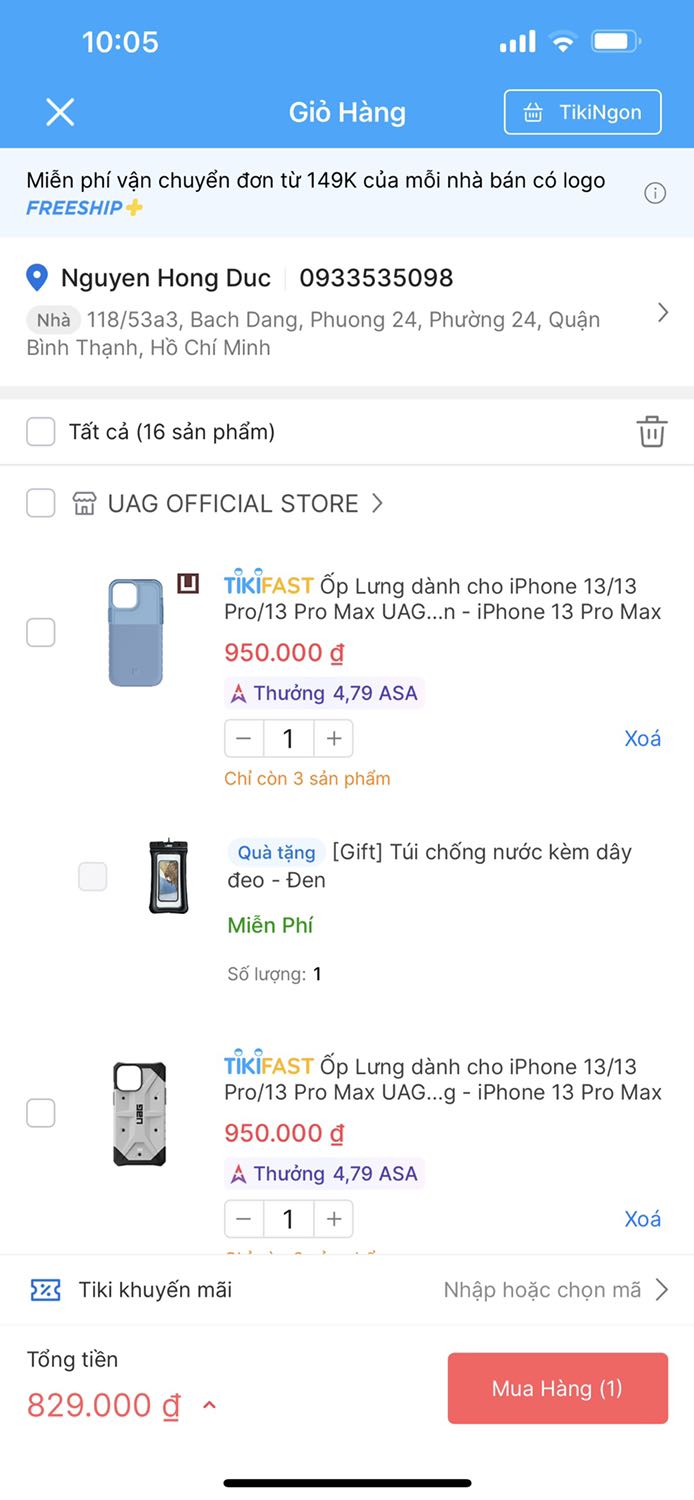 Mình không nhận đc quà tặng theo mô tả, yêu cầu shop bổ sung và gửi cho mình!
Sau đó Shop đã gửi lại đủ, shop xử lý tốt !