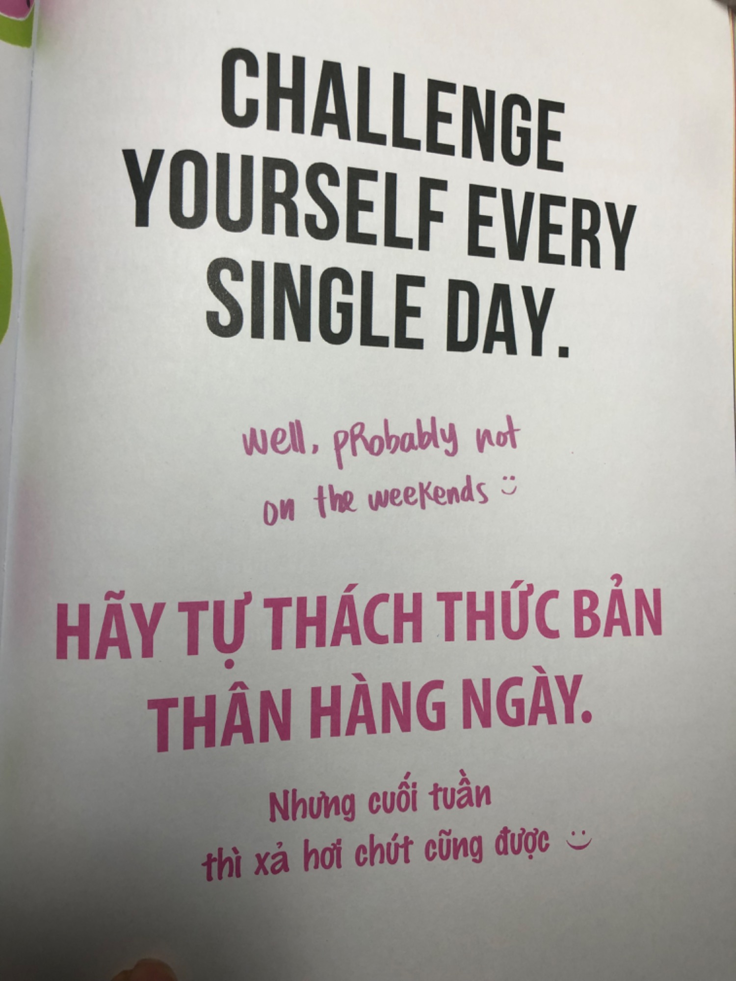 Cuốn sách rất dễ thương, minh hoạ đẹp và các câu mỗi trang rất chất