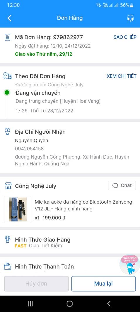 Sản phẩm chất lượng ok âm thanh tệ nhưng rất hay