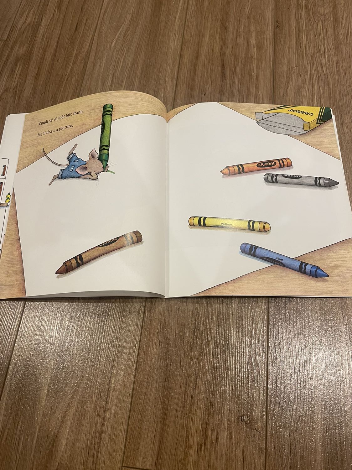 Sách trình bày rất đẹp, màu sắc, hình vẽ đẹp.   Trình bày song ngữ thoáng, dễ nhìn, dễ đọc. Rất thích cuốn này.