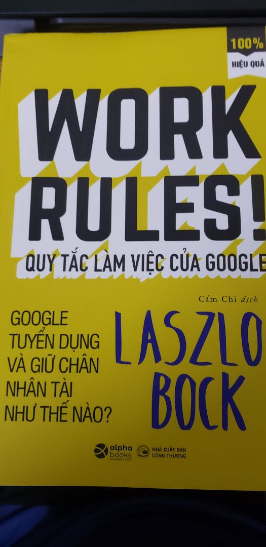 Sách đẹp, gọn gàng. Nội dung cần thời gian để đọc, nhưng coi review trên youtube rất hay và nhiều cảm hứng.
Một mô hình để nhiều công ty khác học hỏi.