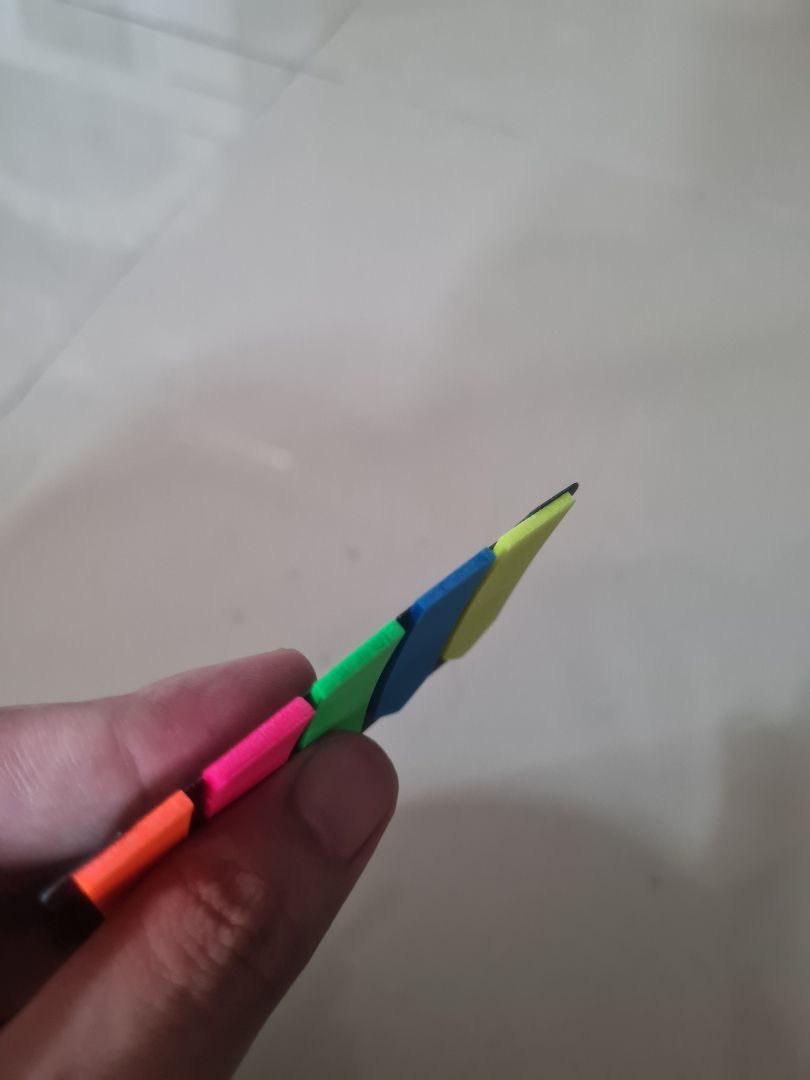 Giấy 1 mặt mờ 1 mặt bóng, chất lượng tốt, nhưng mỏng hơn mình nghĩ. Minh vốn định mua loại giấy thường viết chữ lên được cơ