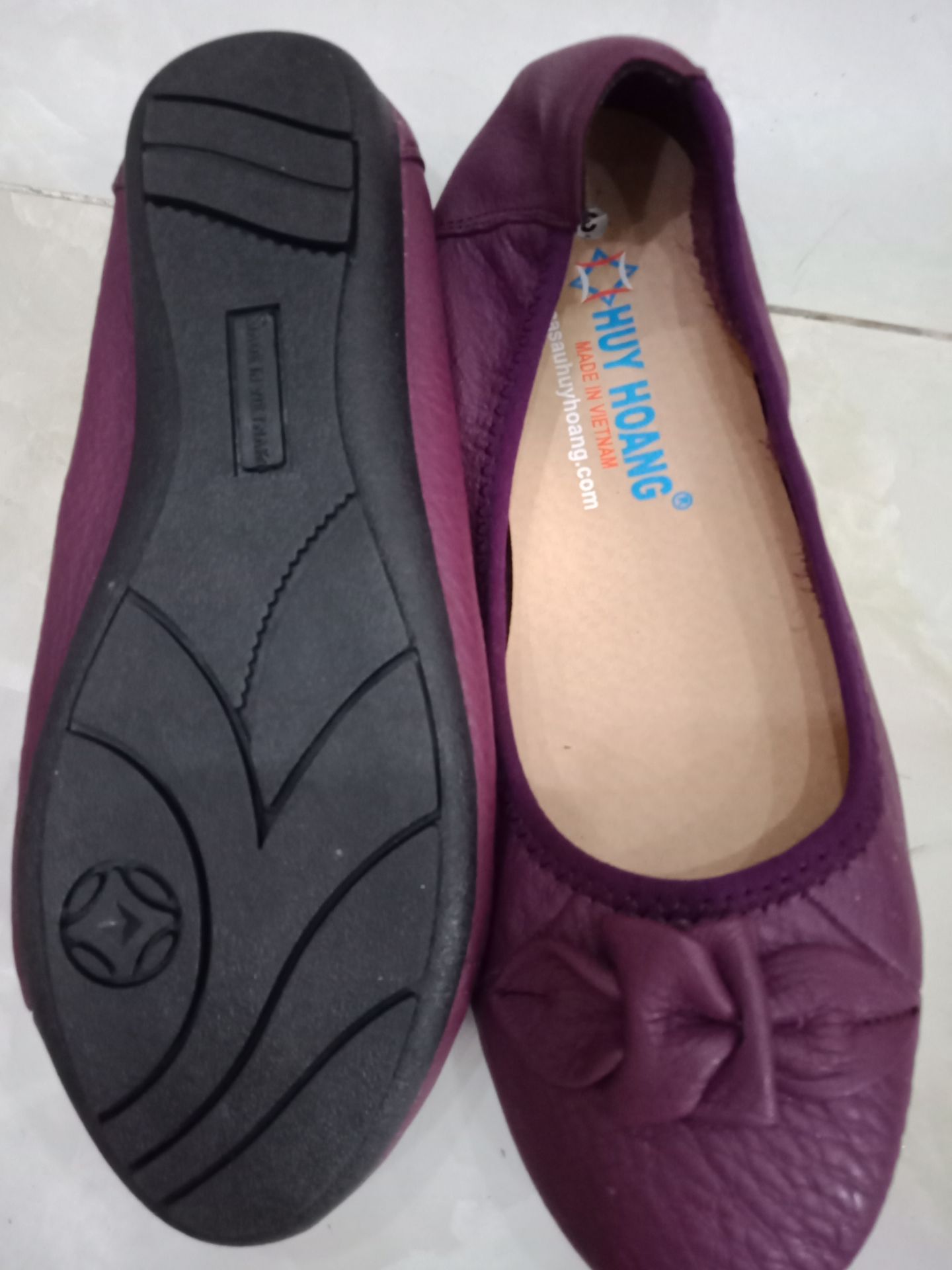 Giày đẹp ,da bò thật, mang mềm rất thích