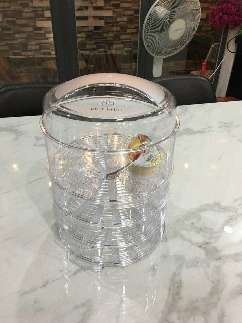 Lồng rắn chắc, thiết kế nhiều tầng giúp không gian bếp gọn gàng. Nói chung hài lòng.