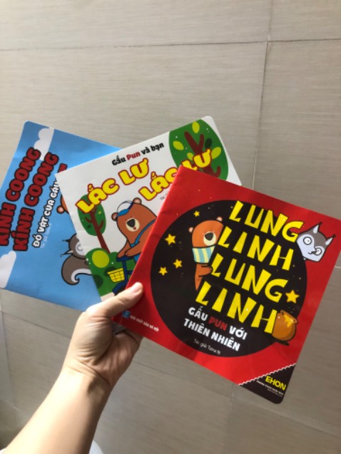 Hình bẽ ngộ nghĩnh, dễ thương. Để chơi cùng bé cũng hay.