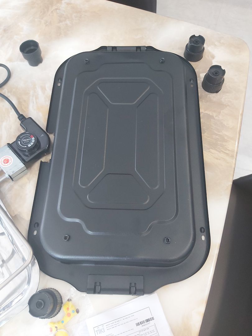 đơn hàng giao thiếu 4 ốc gắn chân đáy; cây vỹ nướng bị bông