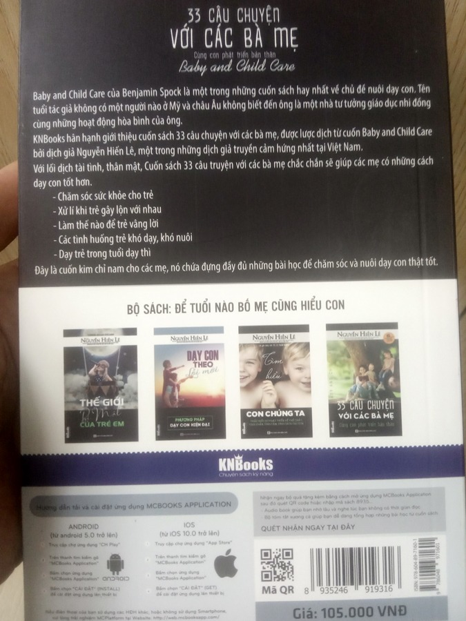 Cuốn sách đề cập 7 vấn đề (sức khoẻ, tâm lý, tật xấu, nỗi sợ hãi, ưu tư, lương tâm, che chở). Chủ trương sáng suốt, nhiều lương tri, trung dung, lạc quan. Theo tác giả, quan trọng nhất là GIA ĐÌNH HOÀ THUẬN, CHA MẸ YÊU CON (tìm hiểu, vui vẻ chấp nhận con, cương quyết ngăn điều xấu).