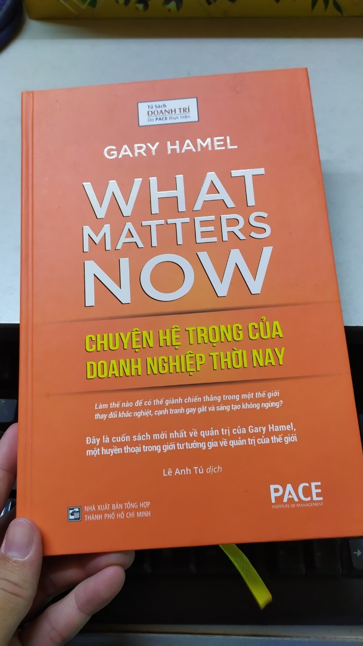 Thêm một ấn bản được PACE chọn lọc kỹ càng và dày công dịch sang Tiếng Việt. Các CEO ngoài kiến thức cơ bản về quản trị thì nên tham khảo để có được phần gia tăng.