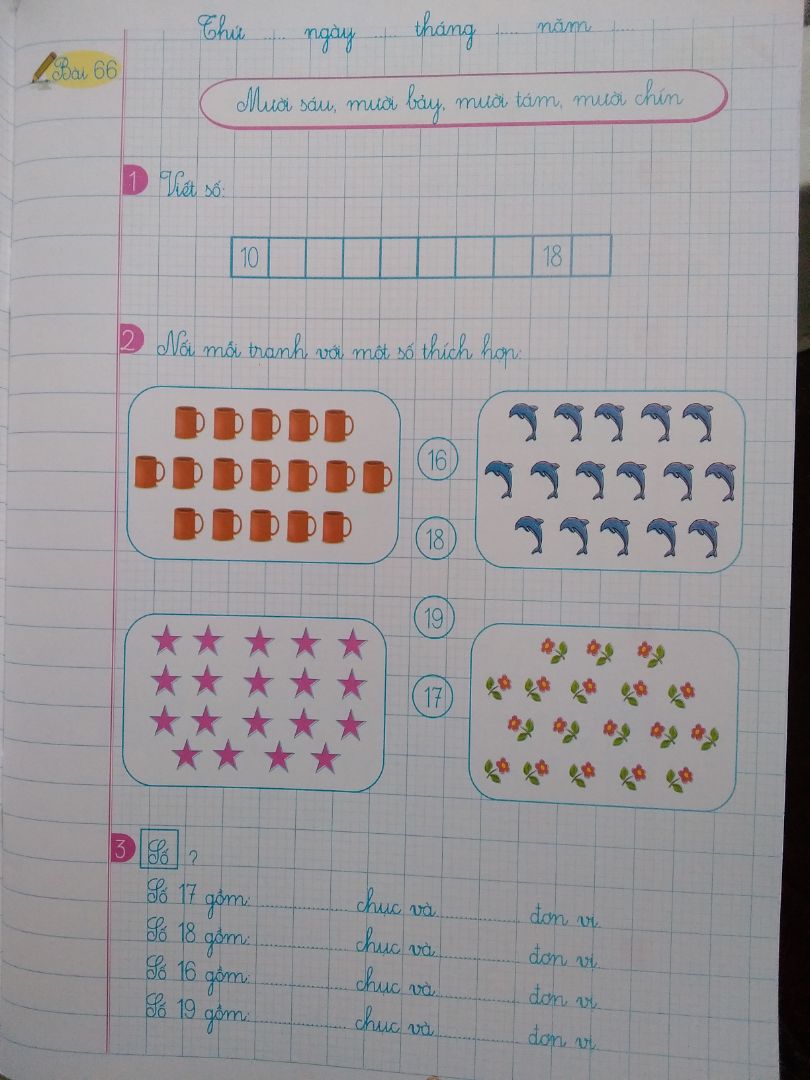 Vở to, hình ảnh sắc nét. Giấy trắng sáng, mịn phù hợp cho bé viết.