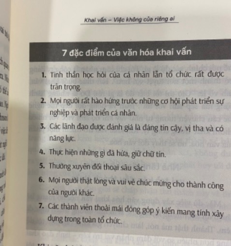 Không thích tên tiếng Việt của sách lắm nhưng đúng là 1 cuốn sách đáng đọc cho nhà quản lý muốn đào tạo đội ngũ kế cận và xây dựng văn hóa khai vấn cho tổ chức