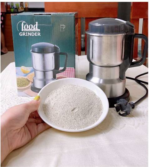 Nhỏ mà có võ nha . Xay thành bột mịn luôn . shop giao hàng thì siêu nhanh , đặt trưa nay mà sáng hôm sau nhận dc luôn . vote 5 sao nhóe ❤