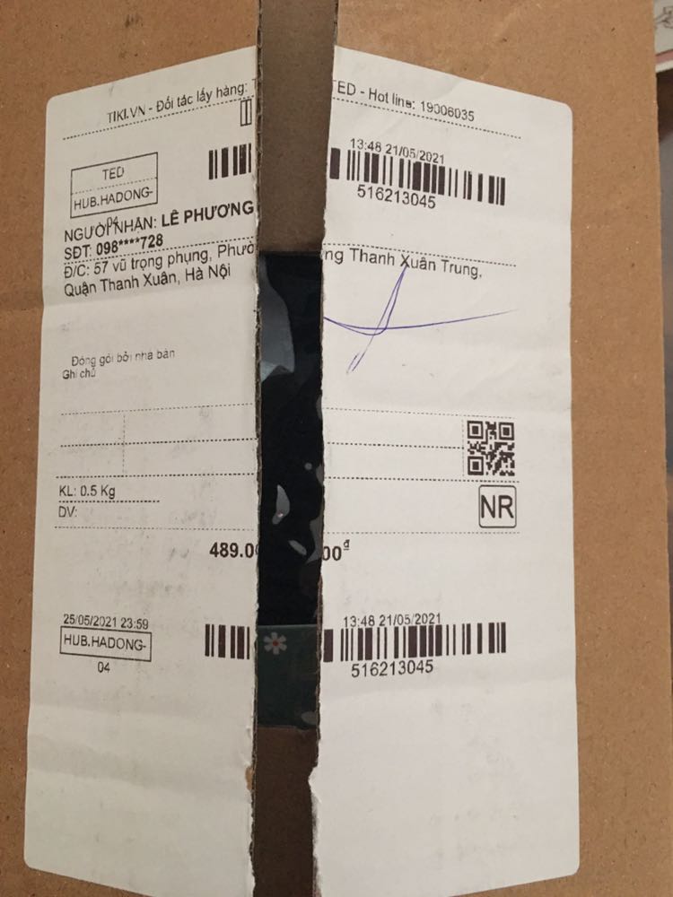 Chị mặc rộng, muốn đổi XL