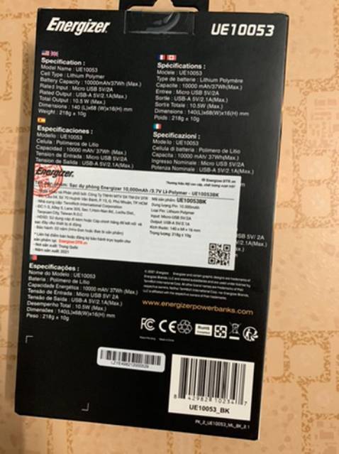 Hàng đẹp xỉu lun á troiiiii, nchung rát rất ưnggg, giao nhanh lắm luôn, shop gói hàng kỹ càng, energizer là có chất lượng số 1 rồi nên khỏi bàn nha, nói chung là 5 saooo❤️