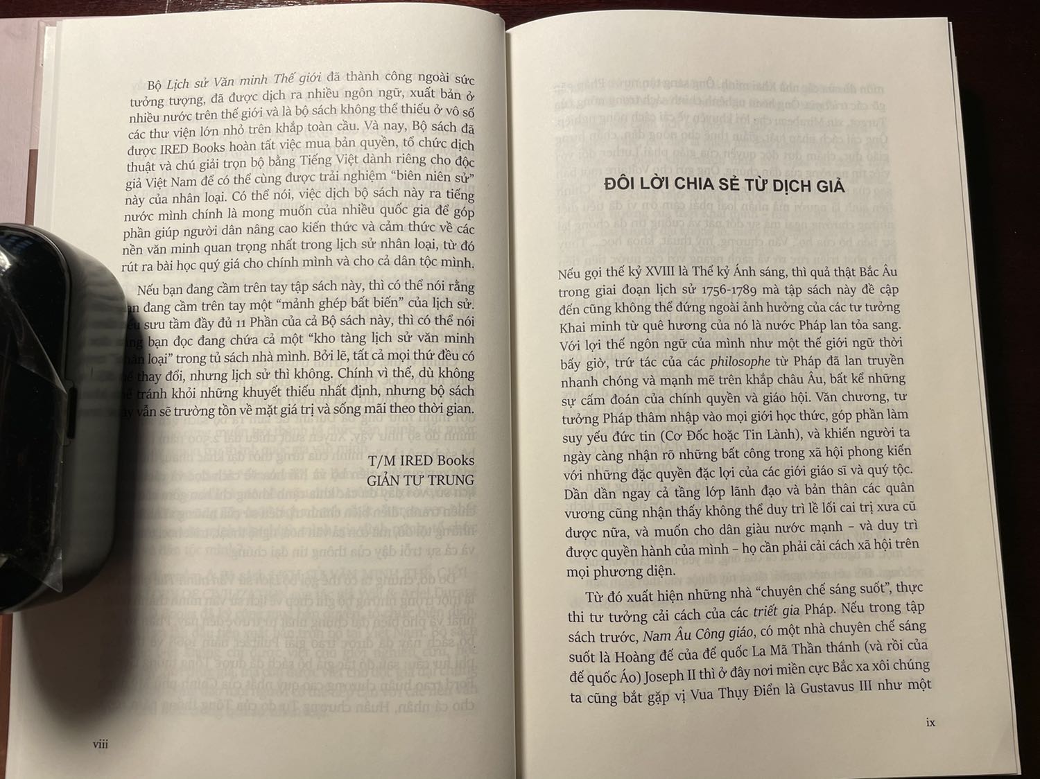 Gọi là Bắc Âu để phân biệt với Nam Âu chứ cuốn này chủ yếu viết về sự hợp nhất và phát triển mạnh mẽ của nước Phổ, một quốc gia lớn mà tới nay vẫn còn được hiểu biết khá hạn chế ở Việt Nam.