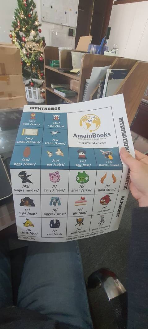 Sản phẩm đẹp, dễ nhìn, dễ đọc, chuẩn âm quốc tế