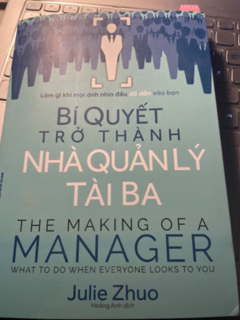 Kiến thức quản lua từ kinh nghiệm của tác giả rất hữu ích và hợp lý. Rất đáng đọc và học được nhiều điểm hay
Sách đóng gói cẩn thận, ship nhanh
