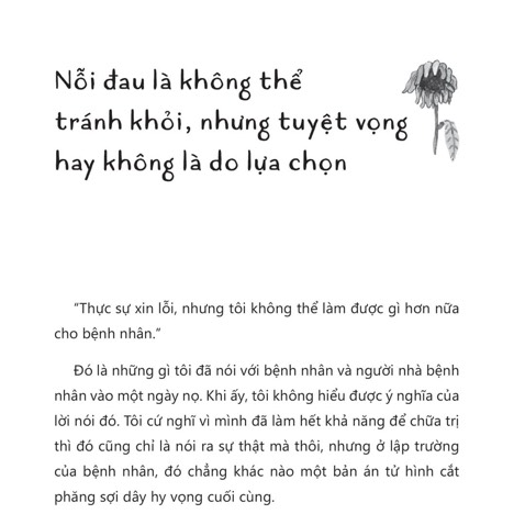 Bìa sách ấn tượng, giao hàng nhanh, nội dung sâu sắc. 

“Nỗi đau là không thể tránh khỏi, nhưng tuyệt vọng hay không là do lựa chọn.”