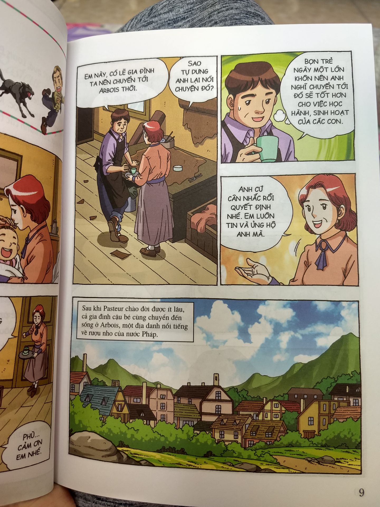 Sách này rất phù hợp cho mấy bé từ lớp 3 trở lên. Truyện màu sắc đẹp, bé vừa đọc, vừa học đc nhiều điều từ nhân vật trong truyện và những thông tin bổ ích khác trong sách nữa.