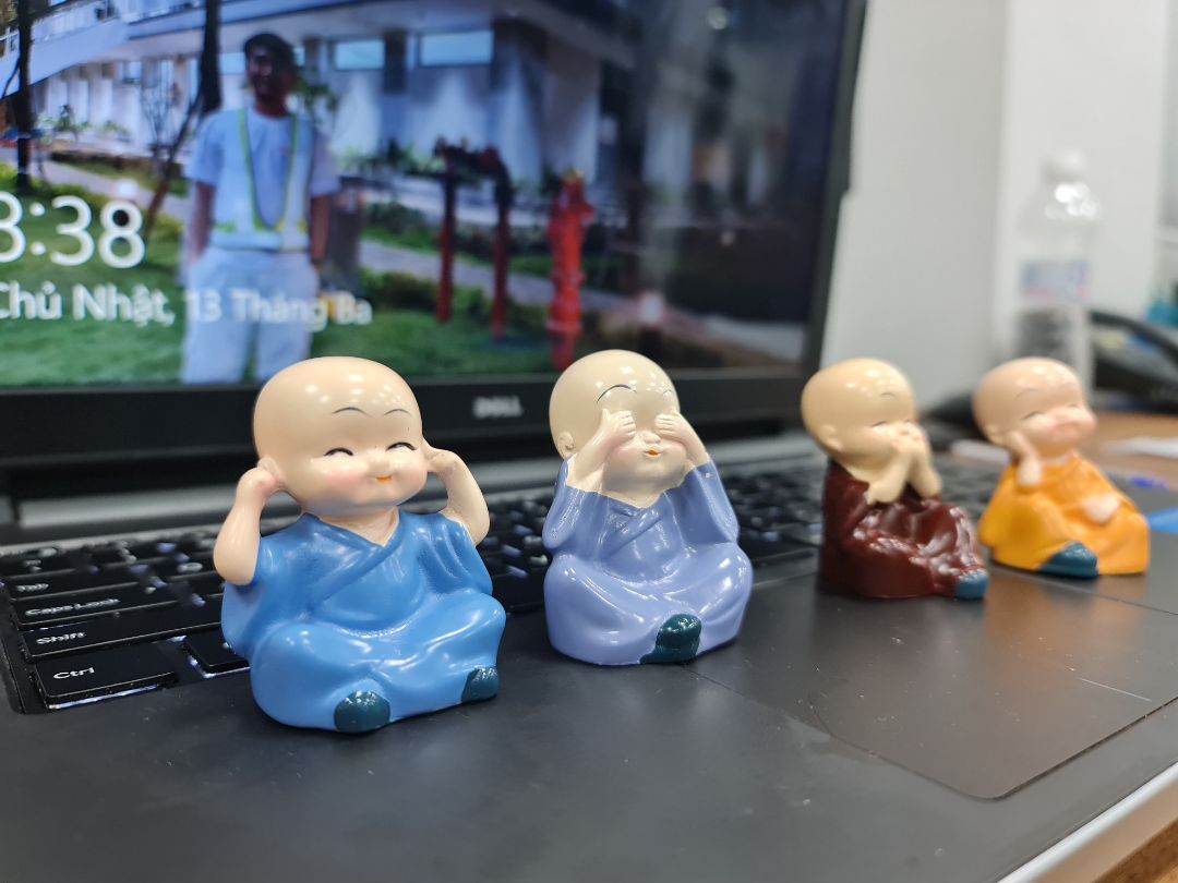 Trang trí bàn cute phết nhé Trang trí bàn cute phết nhé