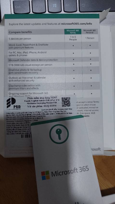 Nhập key là dùng bình thường thôi. Giá rẻ cho nhiều người dùng. Điện thoại mình lại báo lỗi không liên kết được với Onedrive để backup hình lên. Không biết do lỗi gì.