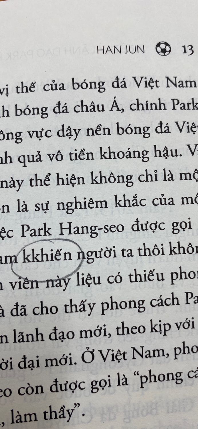 Sách bị sai chính tả hơi nhiều. Đọc đến trang 27 đã thấy 4 lỗi chính tả.