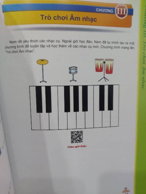 Nội dung cuốn sách rất hay, bản thân mình là giáo viên cũng cảm thấy thích những sản phẩm lập trình mà sách hướng dẫn. Gửi tặng 5 sao cho đội ngũ tác giả và 5 sao cho anh giao hàng rất nhiệt tình!