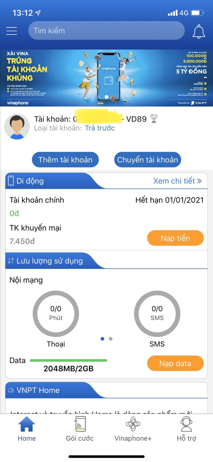 Đặt mua sim ngày 20/1/2020, nhận sim và kích hoạt thì HSD là 01/01/2021. Như vậy là bị lỗ 20 ngày! Bạn nào mua sim nên lưu ý mua đầu tháng có khi sẽ đủ 12 tháng. Sắp nghỉ Tết rồi nên cũng ko muốn yêu cầu đổi trả lằng nhằng nữa. Cho 2 sao thôi vì HSD không đúng cam kết.